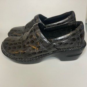 boc Born Concept Peggy Black Mule Clogs